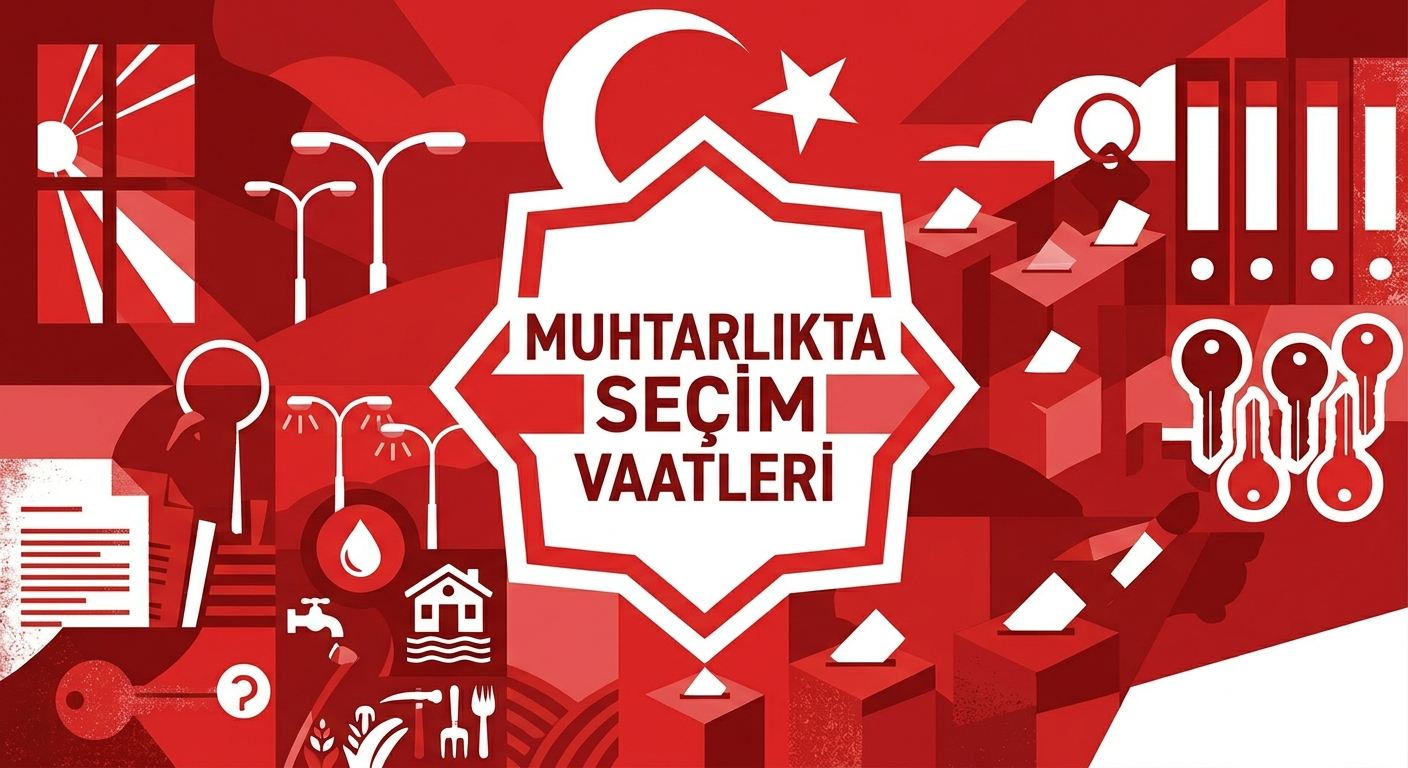 MUHTARLIK SEÇİMLERİNDE EN ÇOK HANGİ VAATLER ÖNE ÇIKIYOR?
