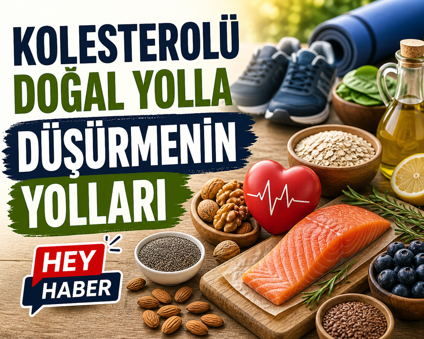 KOLESTEROLÜ DOĞAL YOLLA DÜŞÜRMENİN YOLLARI
