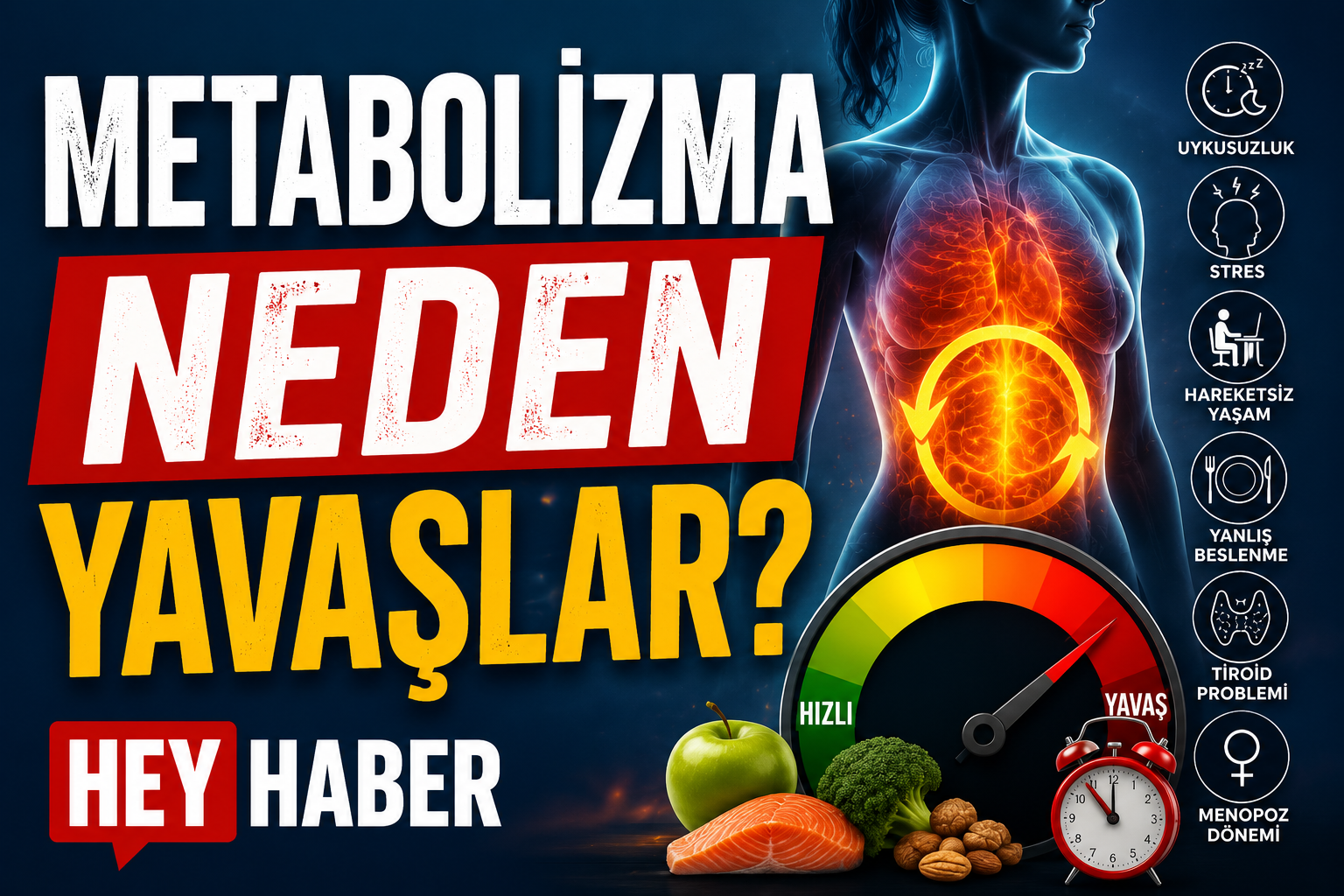 Metabolizma Neden Yavaşlar?