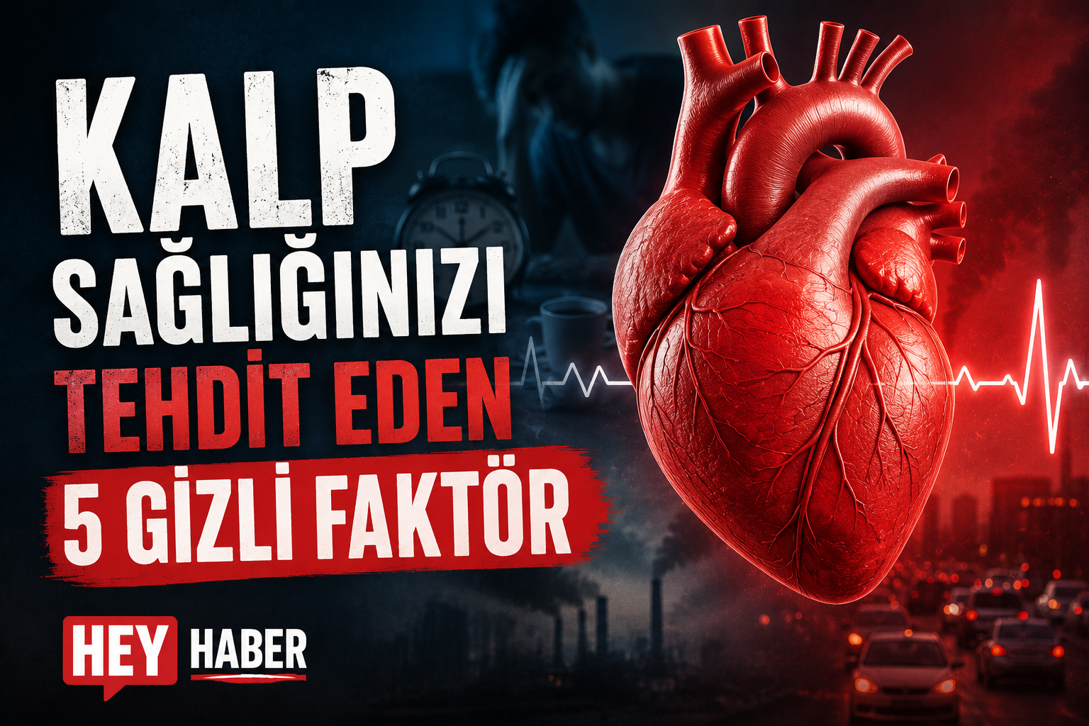 Kalp Sağlığınızı Tehdit Eden 5 Gizli Faktör