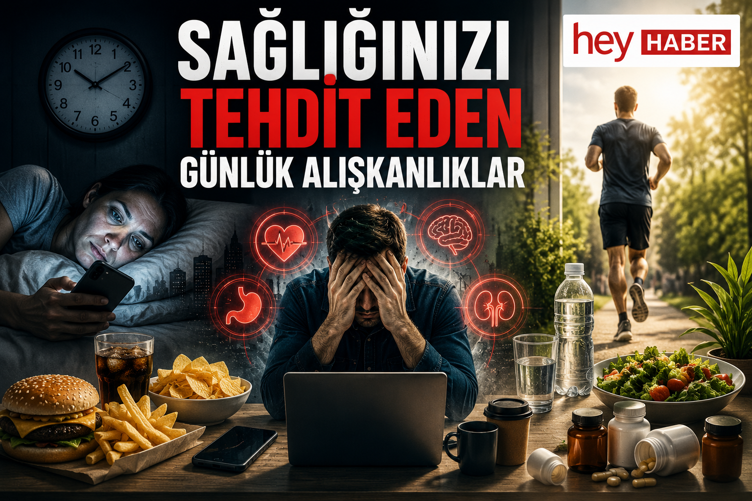 SAĞLIĞINIZI TEHDİT EDEN GÜNLÜK ALIŞKANLIKLAR
