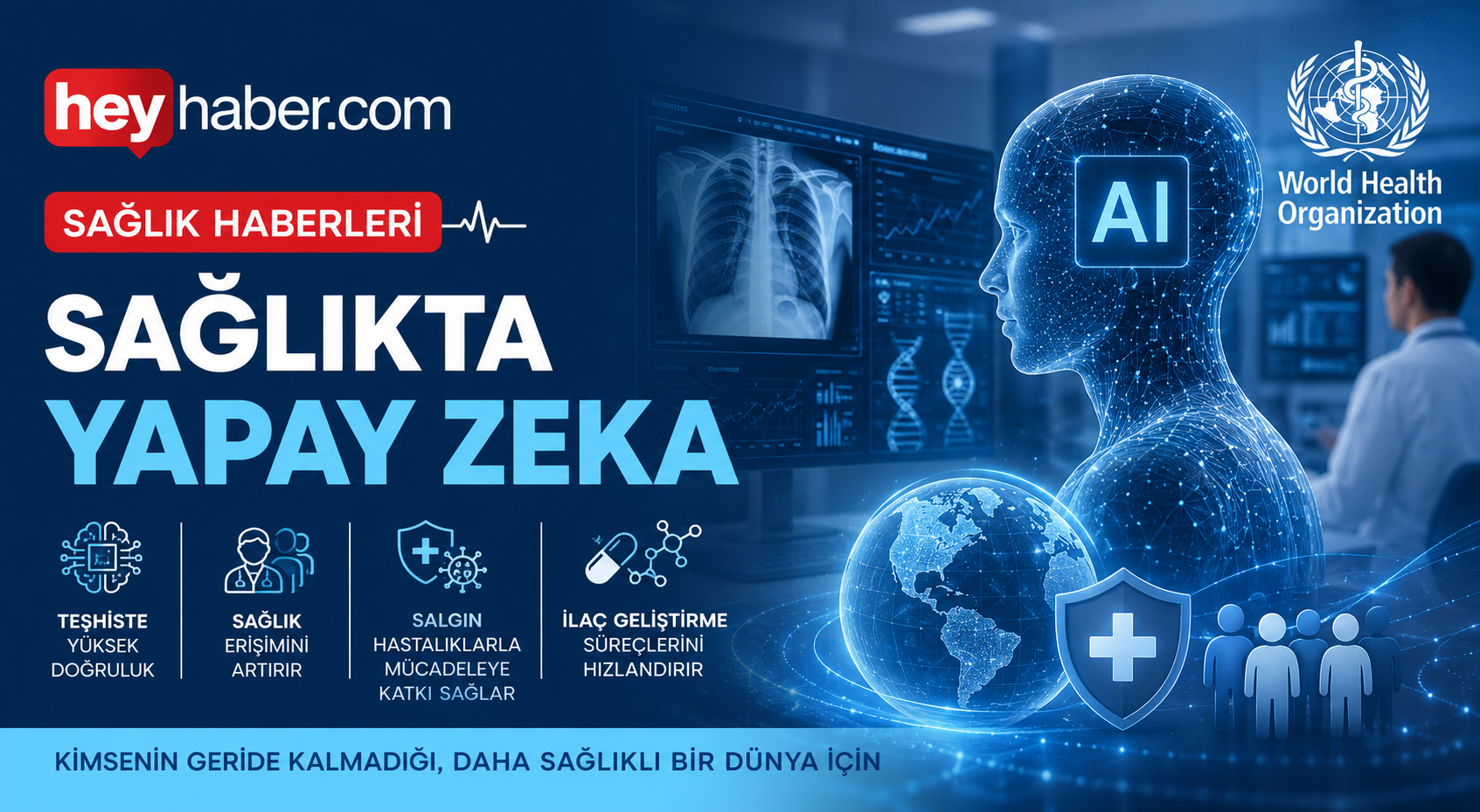 Sağlıkta Yeni Dönem: Yapay Zeka Teşhisleri Değiştiriyor
