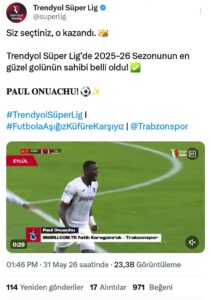 Yılın golü