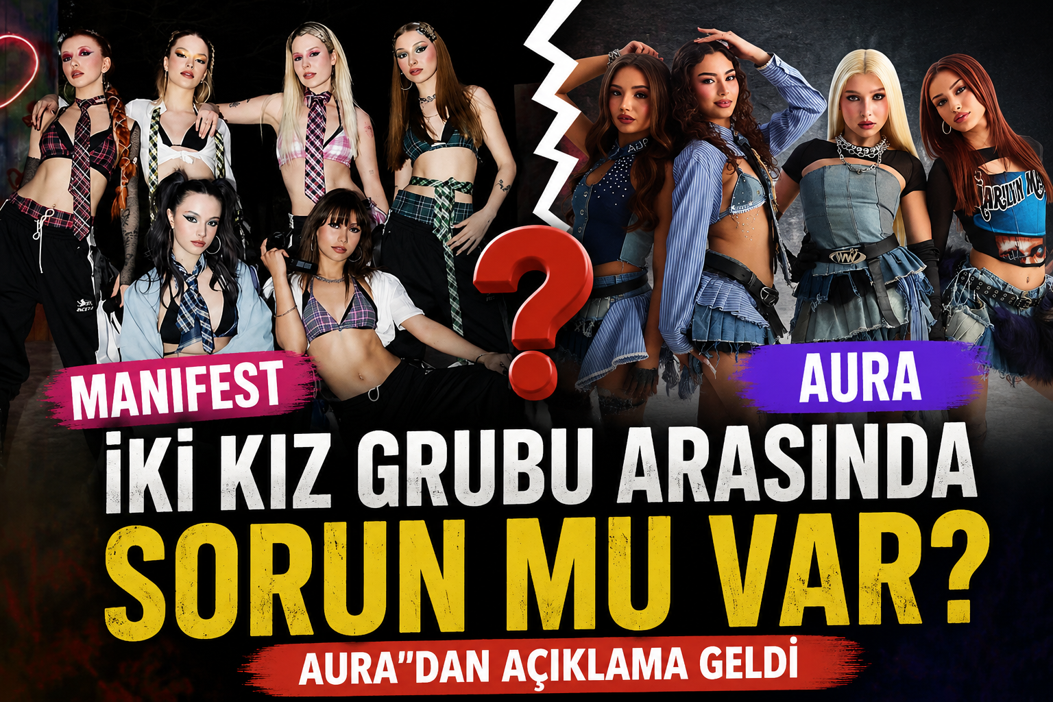 Manifest ve Aura Arasında Gerginlik Mi Var? “4 Saat Kala Davet Edildik”