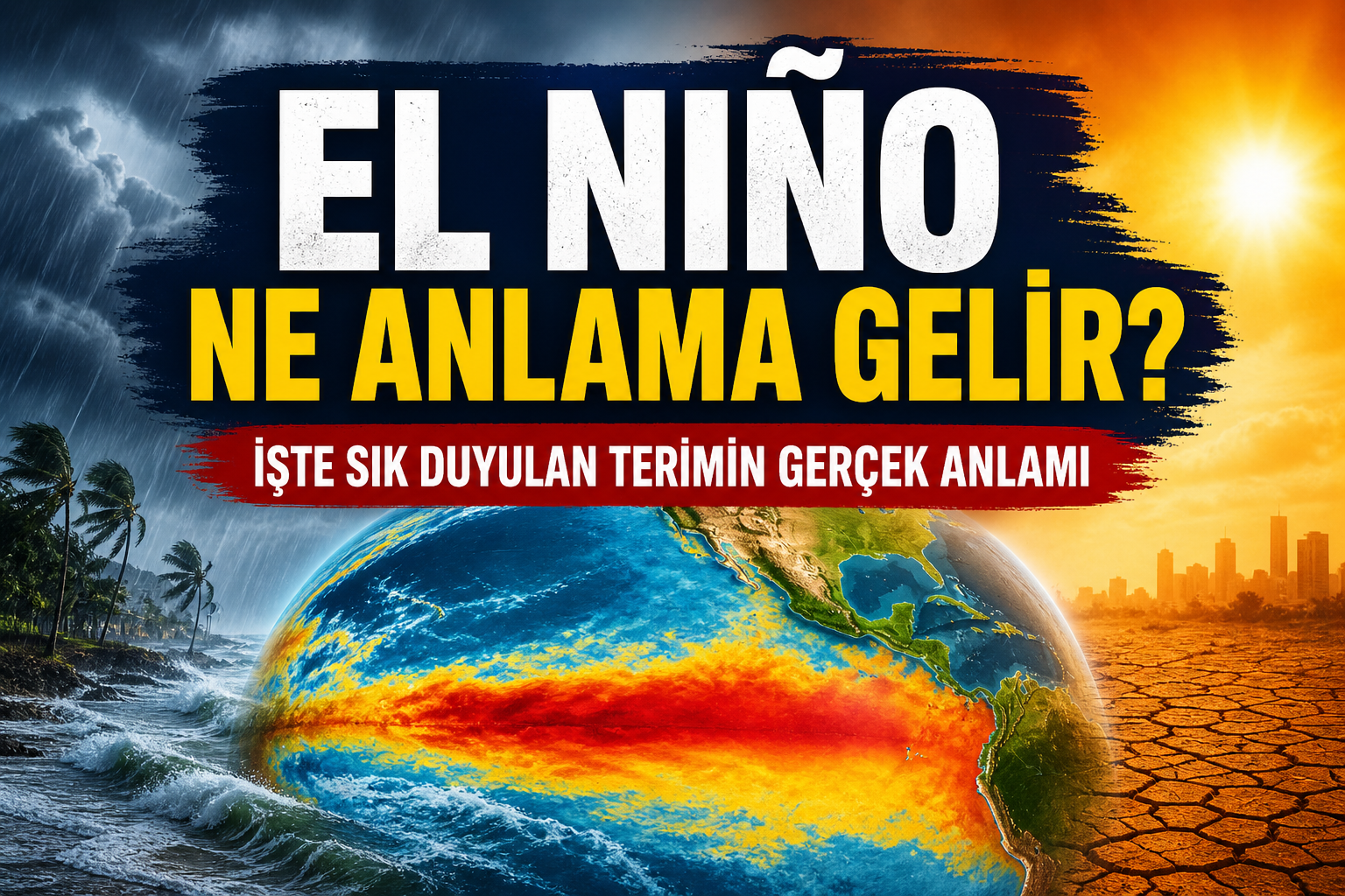El Niño Ne Anlama Gelir? İşte Sık Duyulan Terimin Gerçek Anlamı