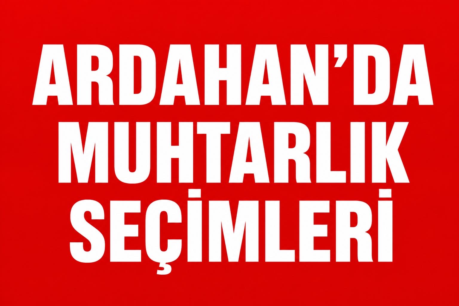 ARDAHAN’DA KÜÇÜK MAHALLEDE BÜYÜK REKABET!