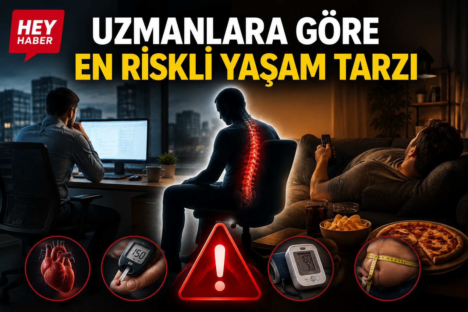 UZMANLARA GÖRE EN RİSKLİ YAŞAM TARZI