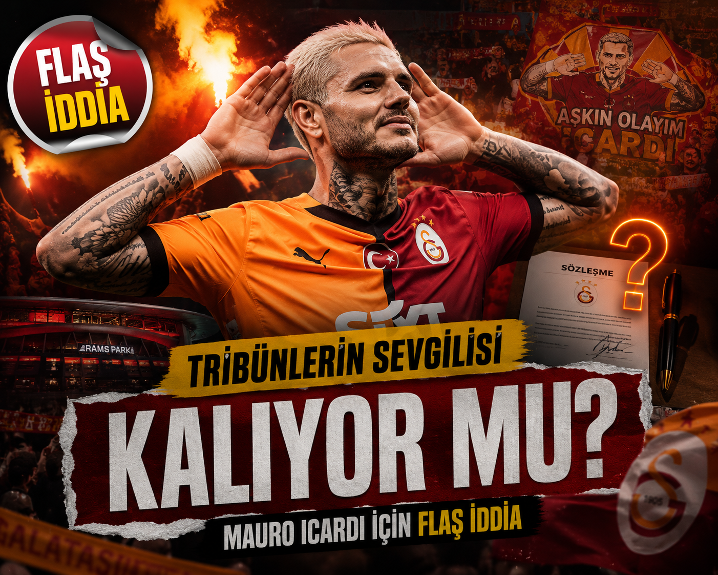 Tribünlerin Sevgilisi Kalıyor mu? Mauro Icardi İçin Flaş İddia!