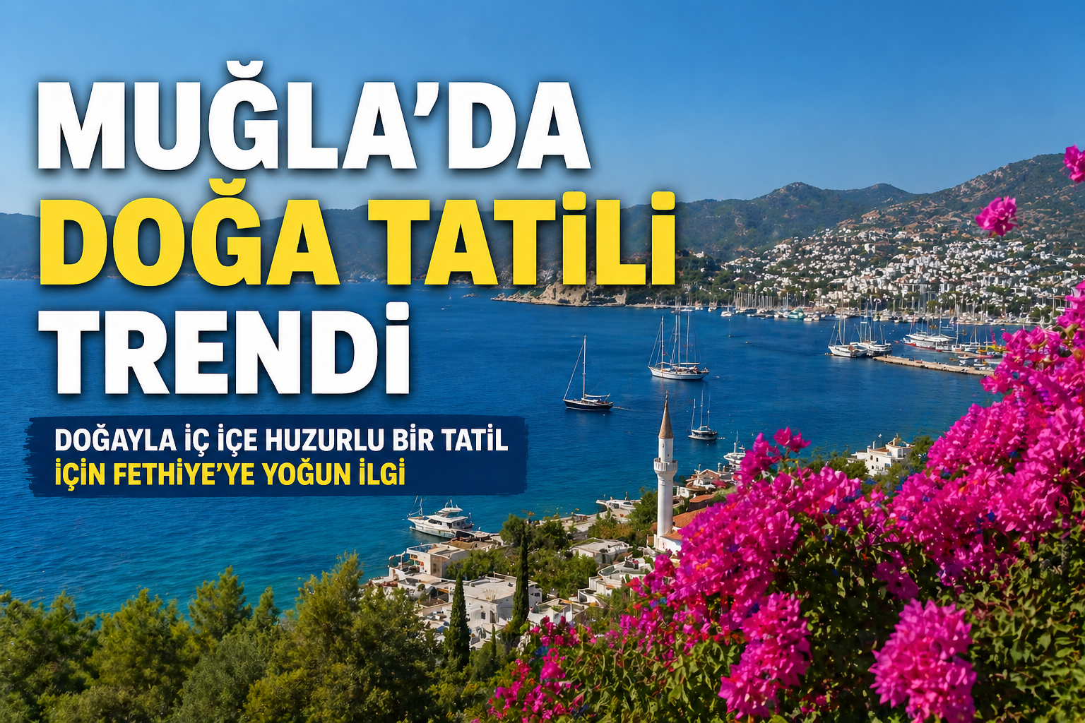 Fethiye’de Doğa Tatili Trendi Yükselişte!