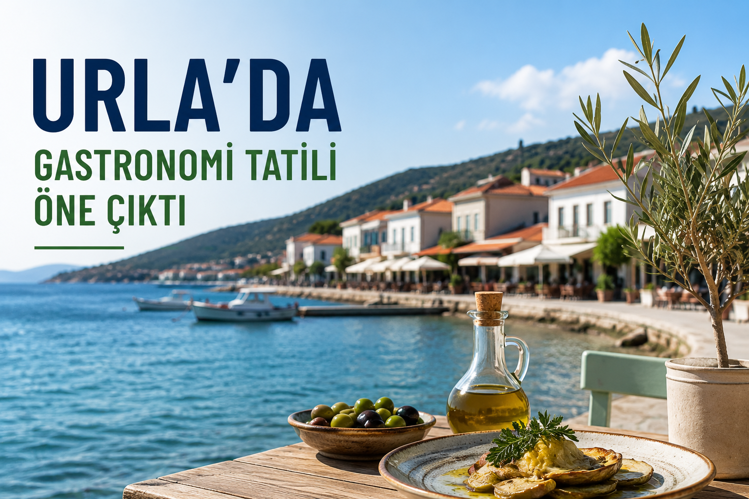 Urla’da Gastronomi Tatili Öne Çıktı