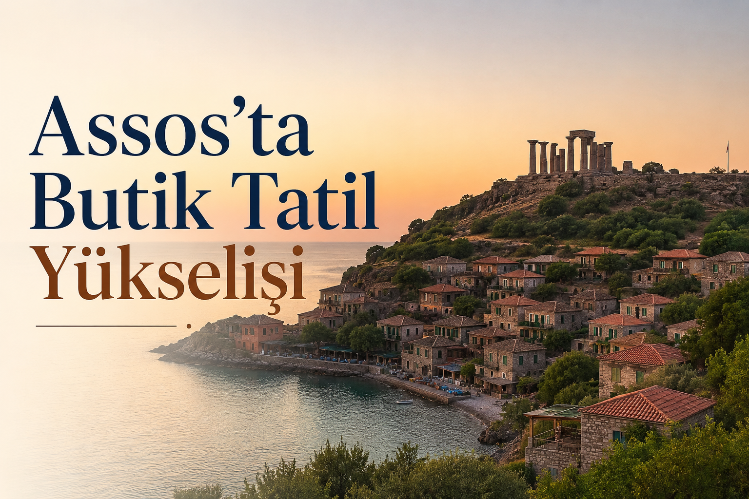Assos’ta Butik Tatil Yükselişi