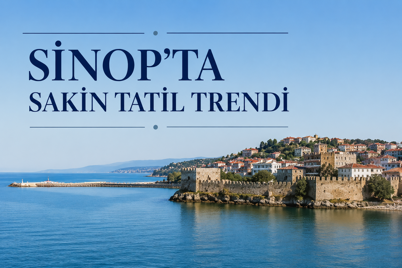 Sinop’ta Sakin Tatil Trendi