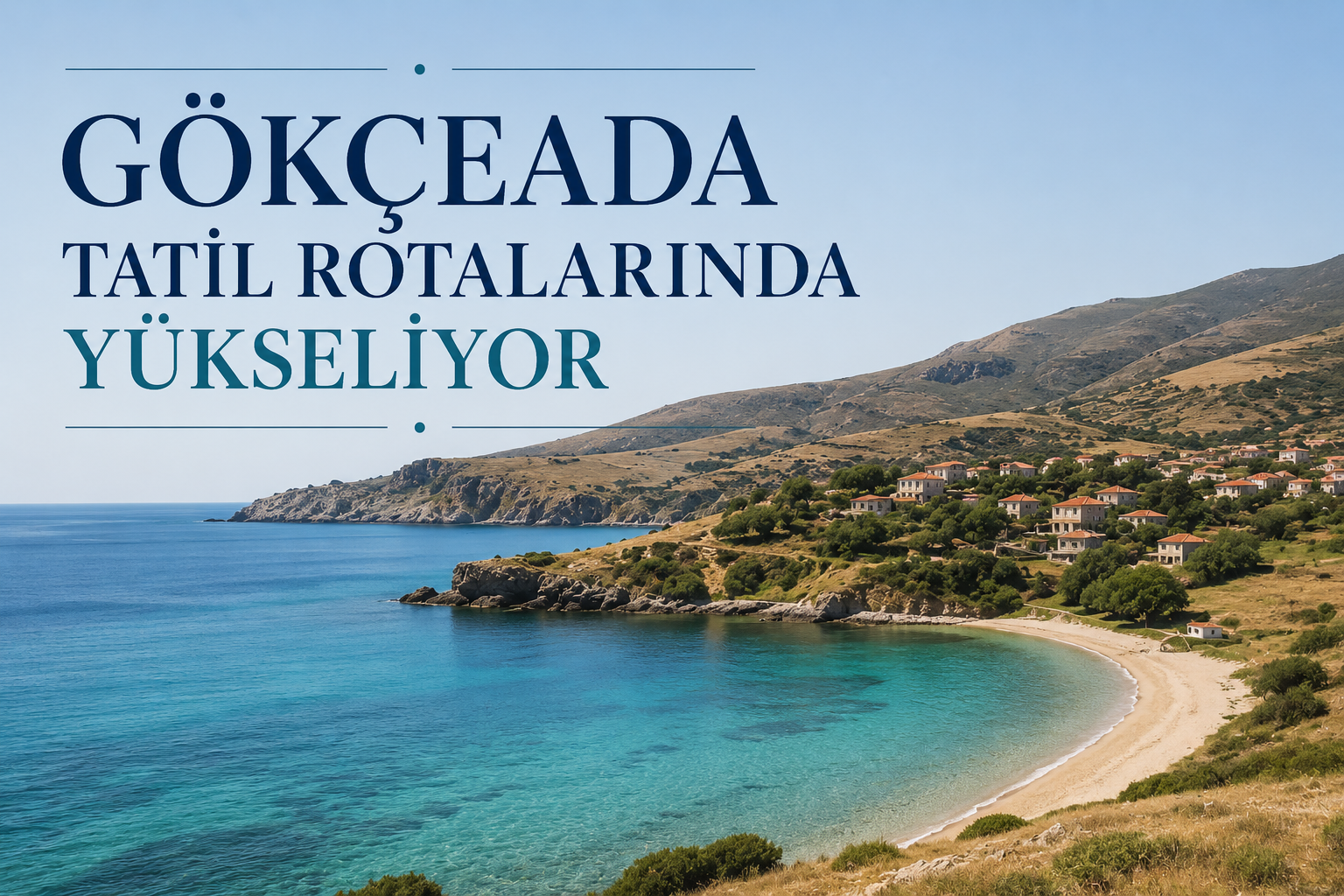 Gökçeada Tatil Rotalarında Yükseliyor