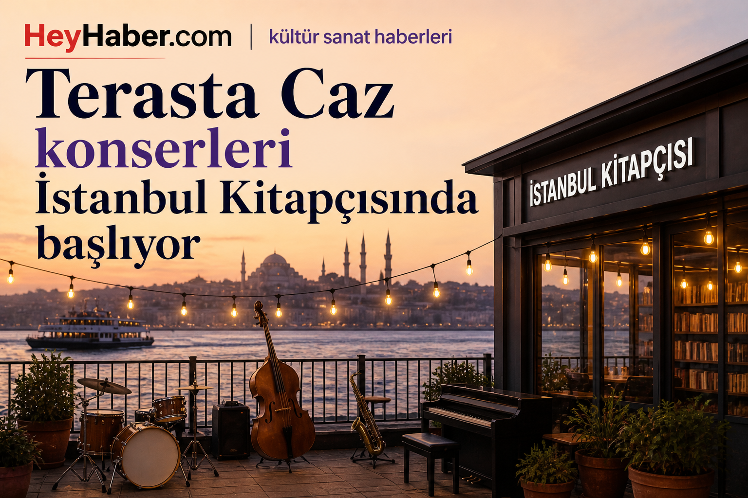 “Terasta Caz” Konserleri 8 Mayıs’ta Başlıyor