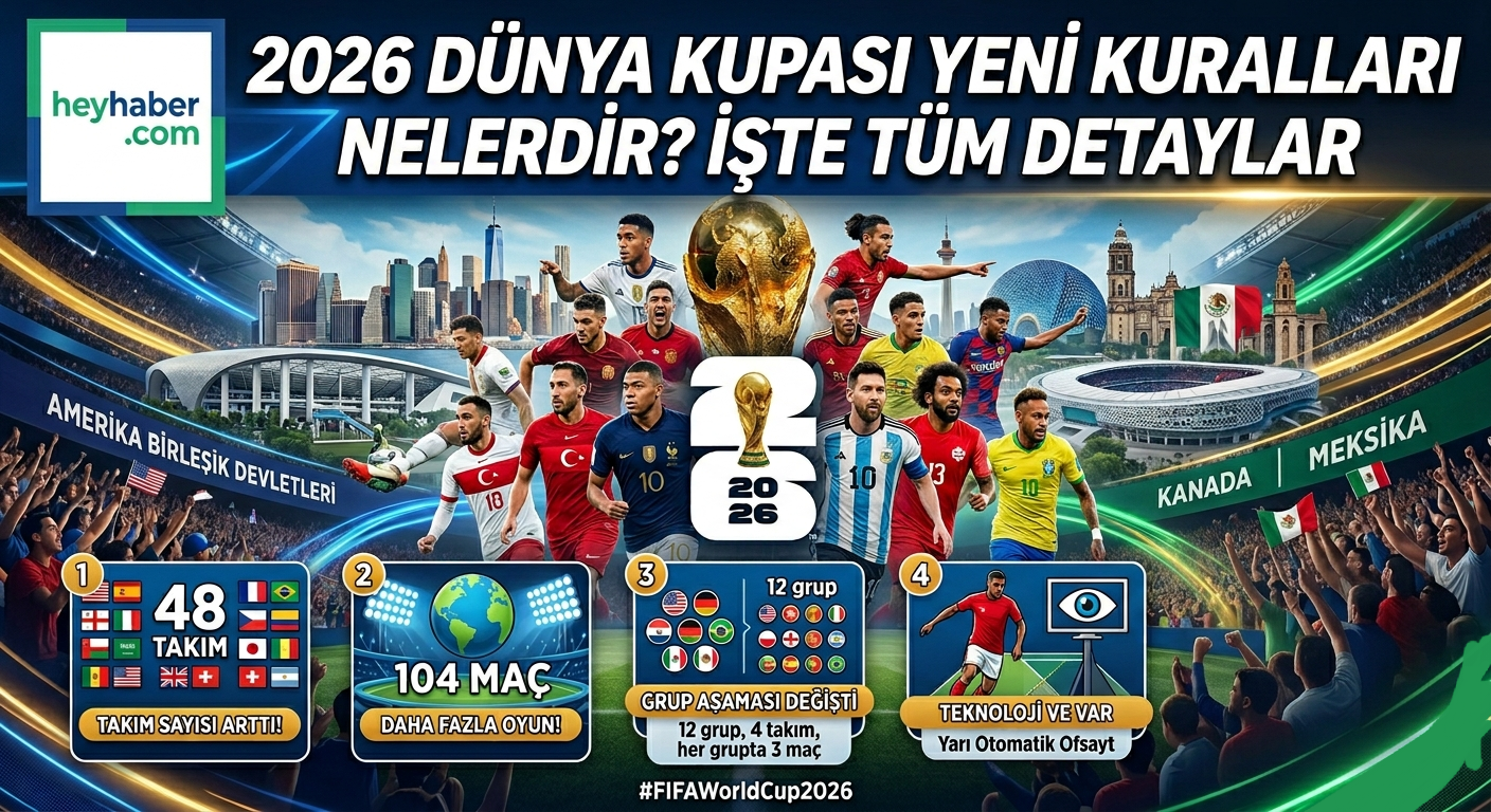2026 Dünya Kupası Yeni Kuralları Nelerdir? İşte Detaylar