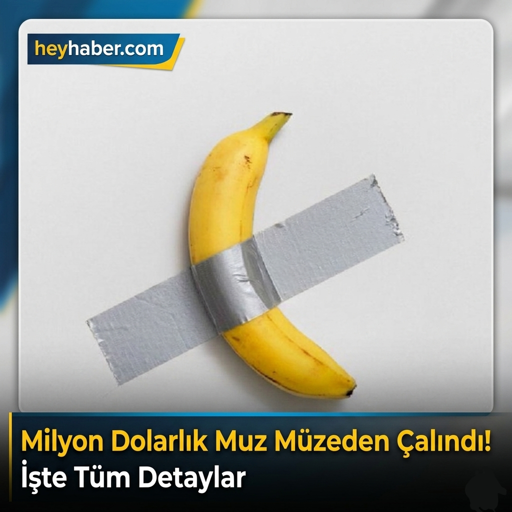 Milyon Dolarlık Muz Müzeden Çalındı! İşte Detaylar