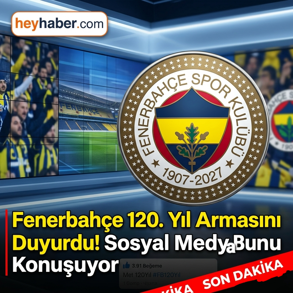 Fenerbahçe 120. Yıl Armasını Duyurdu!