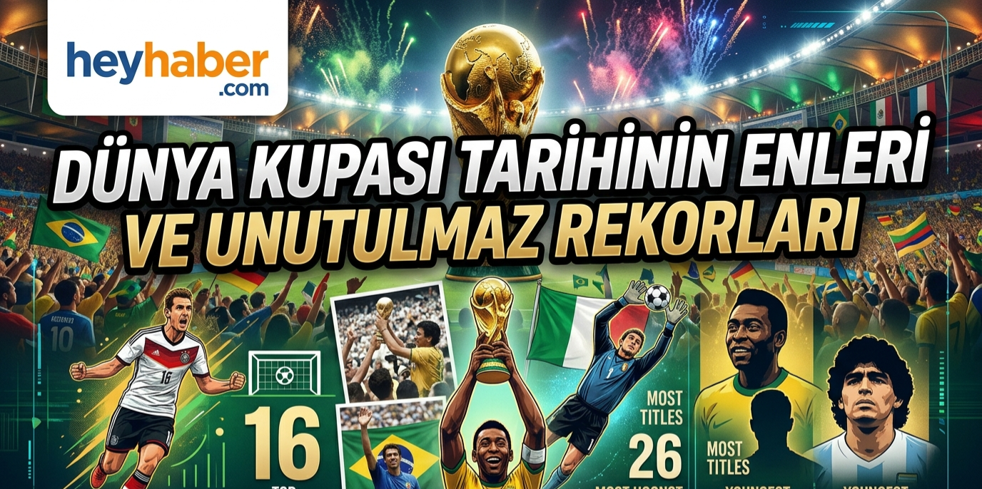 Dünya Kupası Tarihinin Enleri ve Unutulmaz Rekorlar