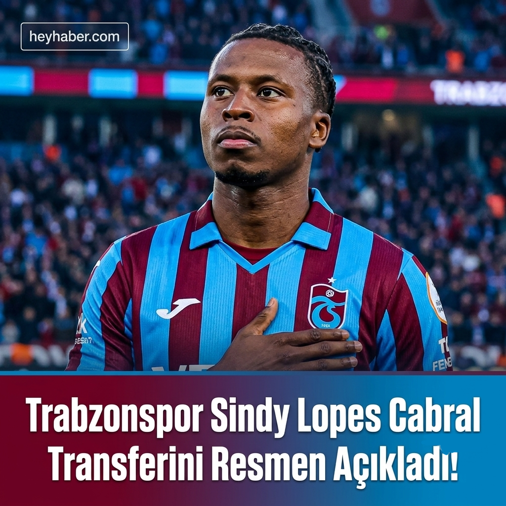 ​Trabzonspor Sindy Lopes Cabral Transferini Resmen Açıkladı!