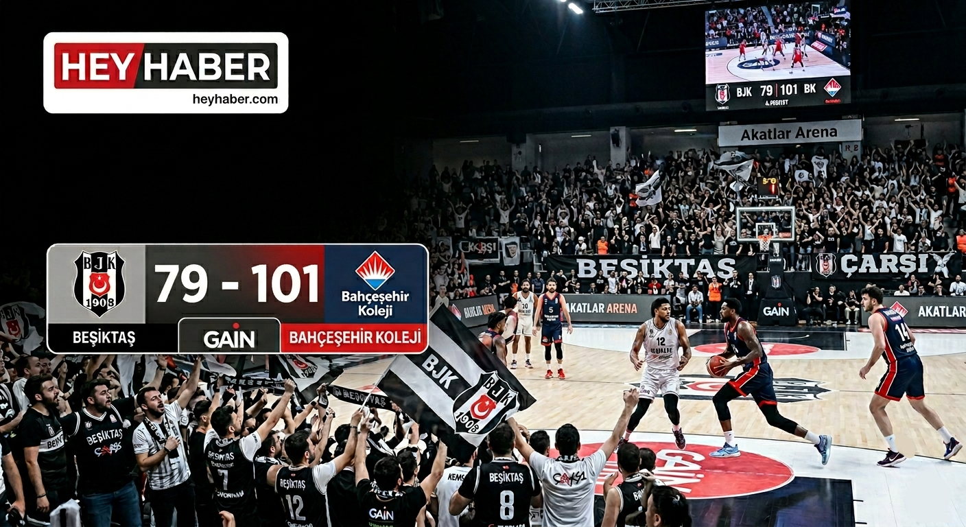 Beşiktaş Avantajı Kaybetti! Bahçeşehir Koleji Seriyi 1-1’e Getirdi