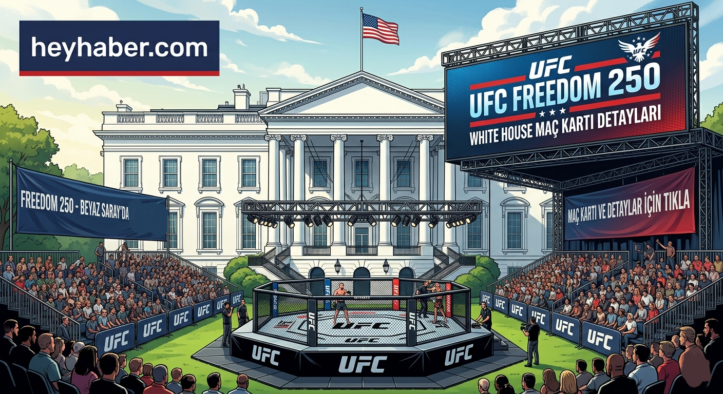 UFC White House Maç Kartı: UFC Freedom 250 Detayları