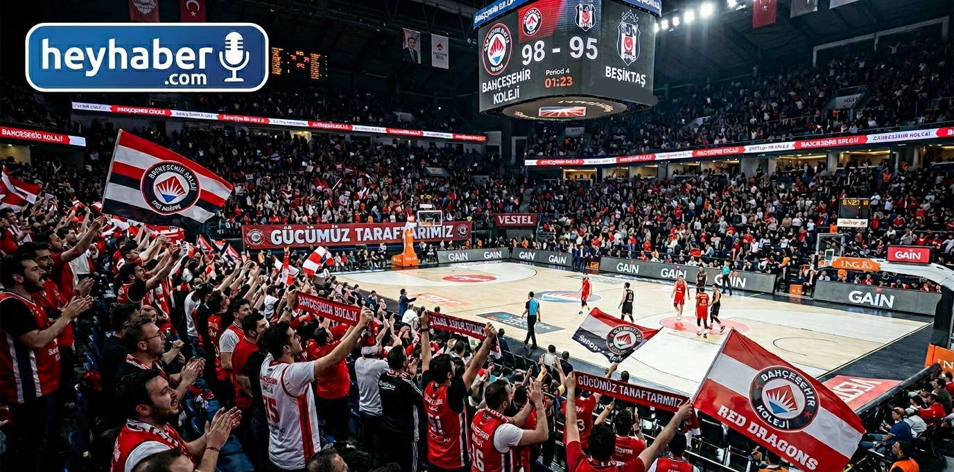 Bahçeşehir Koleji – Beşiktaş GAİN: Seri 2-1’e Geldi!