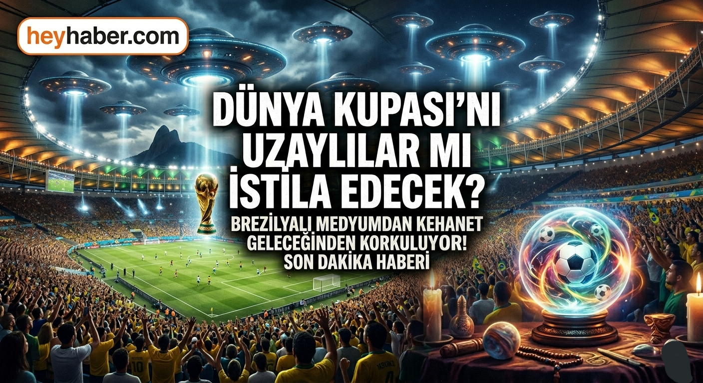 Dünya Kupası’nı Uzaylılar mı İstila Edecek? Brezilyalı Medyumdan 26 Haziran Kehaneti