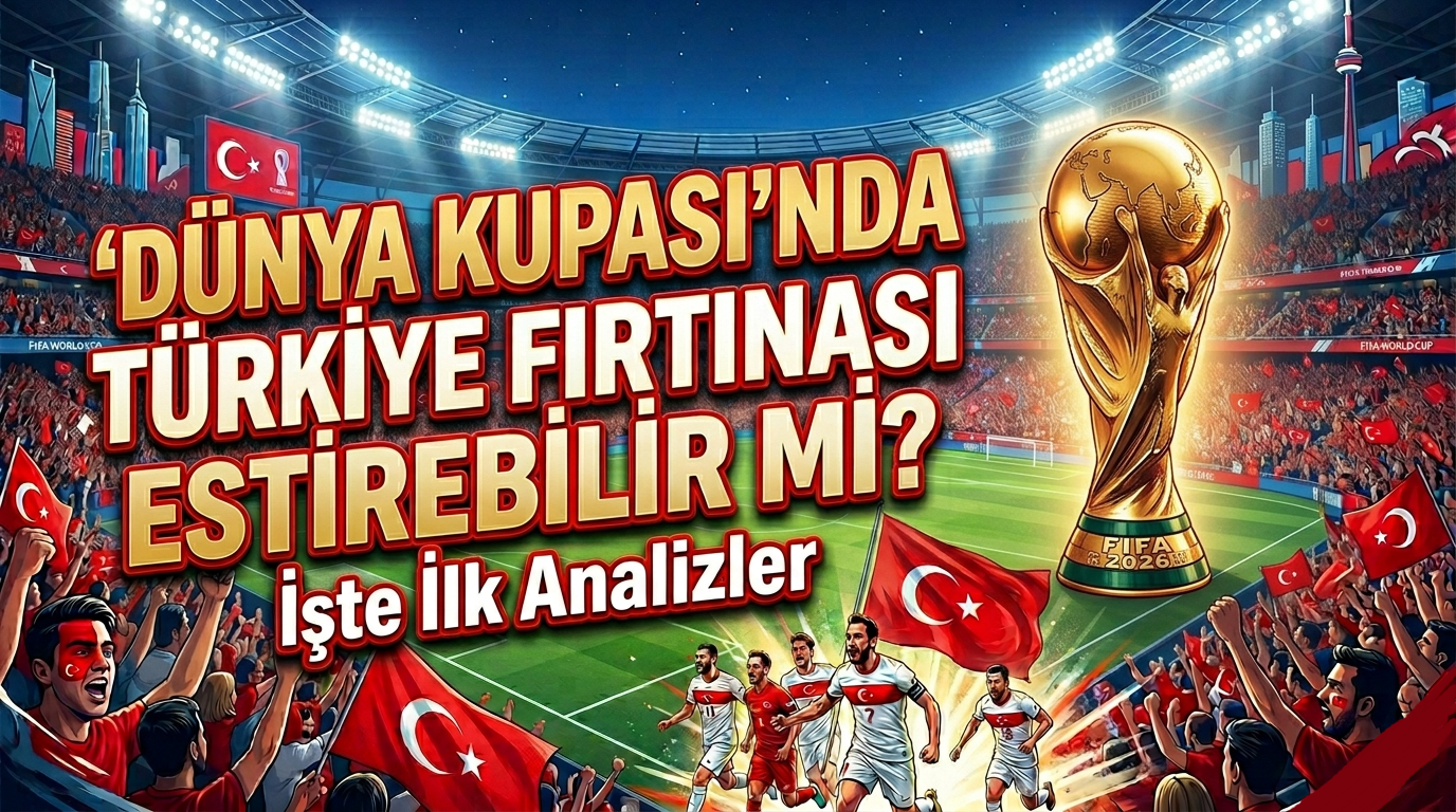 Dünya Kupası’nda Türkiye Fırtınası Estirebilir mi? İşte İlk Analizler