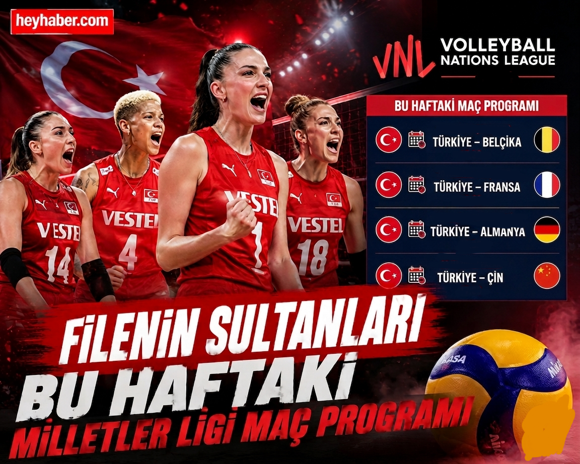 Filenin Sultanları Bu Haftaki Milletler Ligi Maç Programı