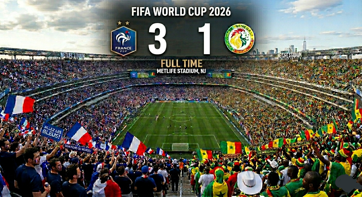 Senegal Direndi ama Fransa Kazandı! Dünya Kupası’nda Kritik 3 Puan