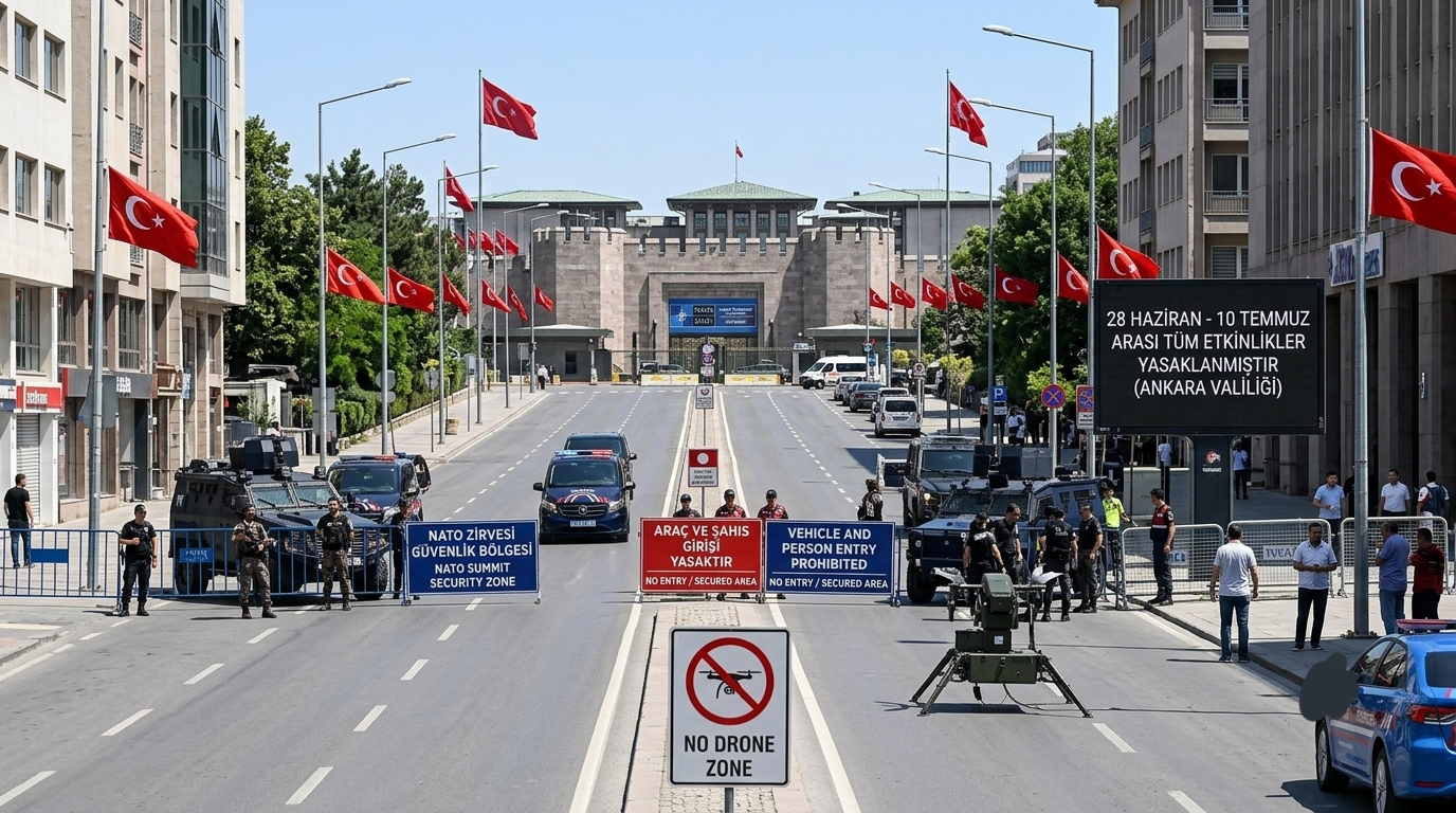 Ankara’da 36. NATO Zirvesi Tedbirleri: 13 Günlük Yasak