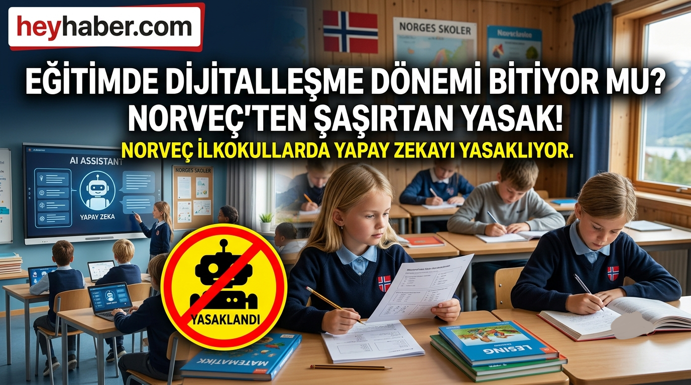 Eğitimde Dijitalleşme Dönemi Bitiyor mu? Norveç’ten Şaşırtan Yasak!