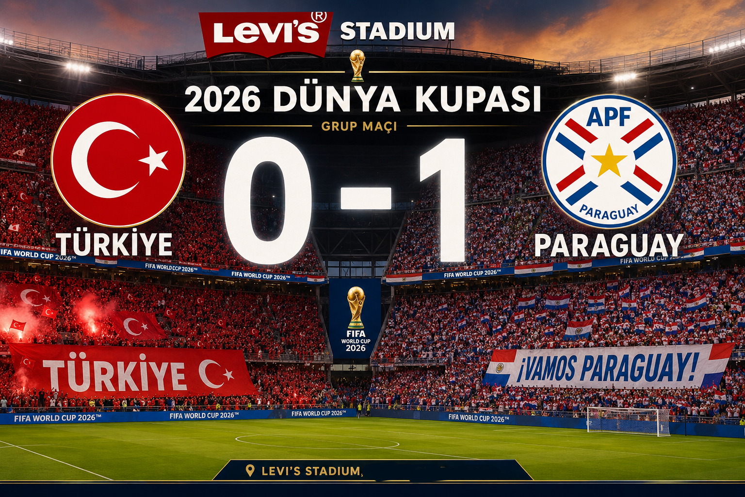 Türkiye-Paraguay Maç Sonucu: Milli Takım Dünya Kupası’na Veda Etti