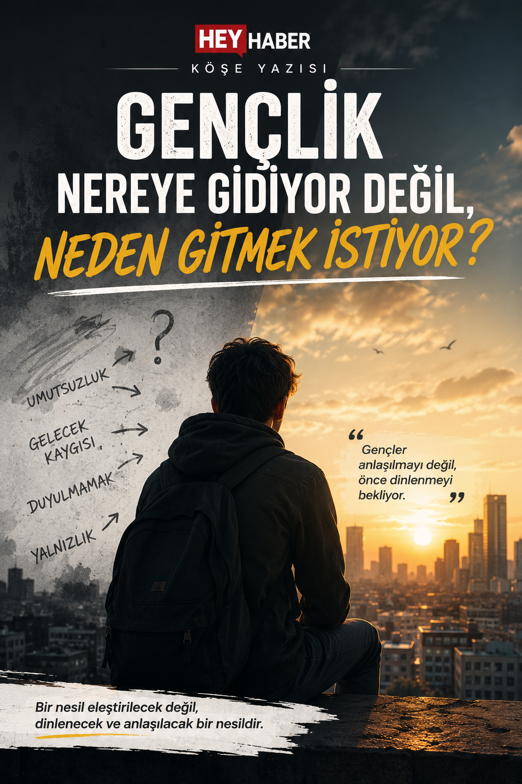 Gençlik Nereye Gidiyor? Nereye Gitmek İstiyor?
