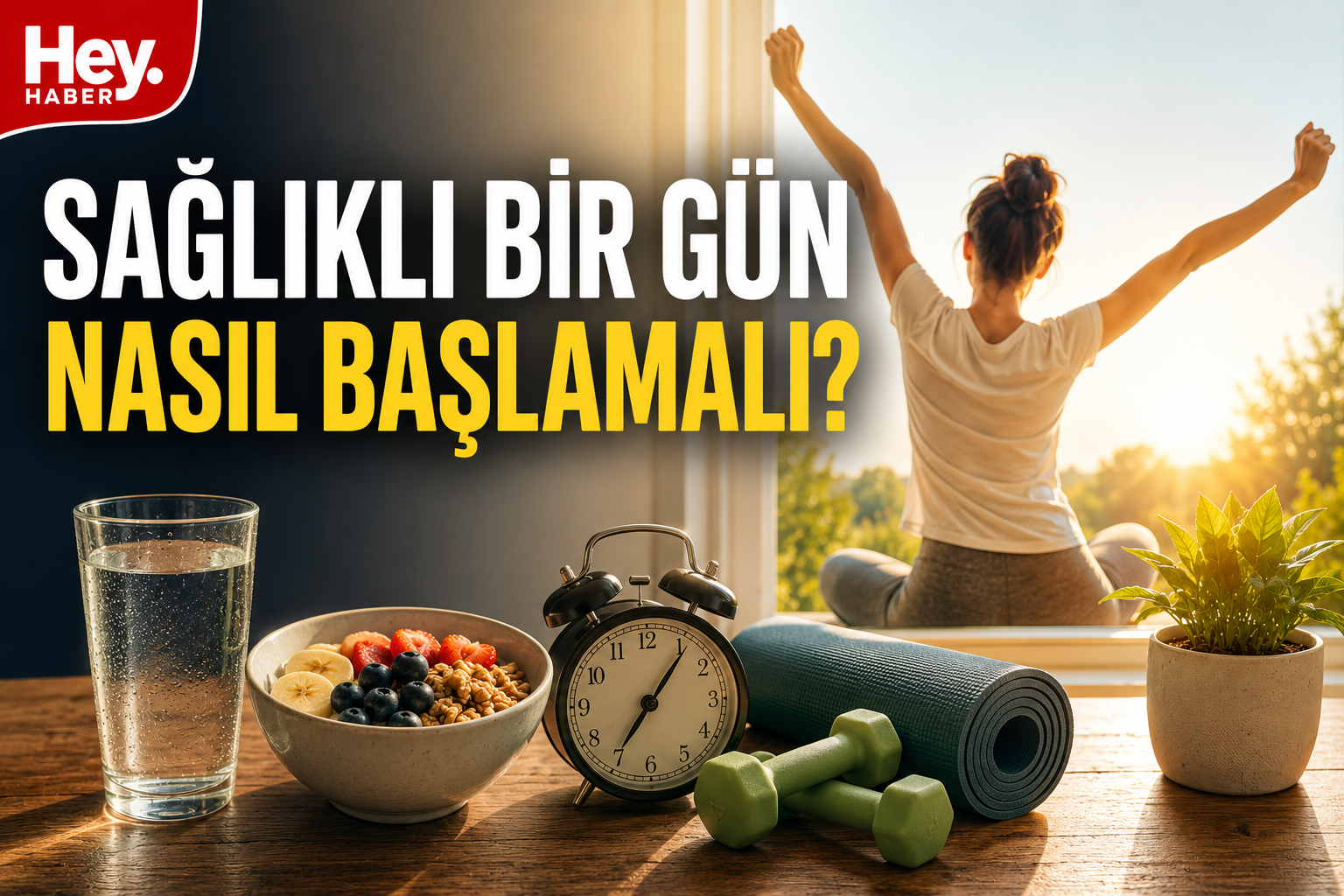 SAĞLIKLI BİR GÜN NASIL BAŞLAMALI?