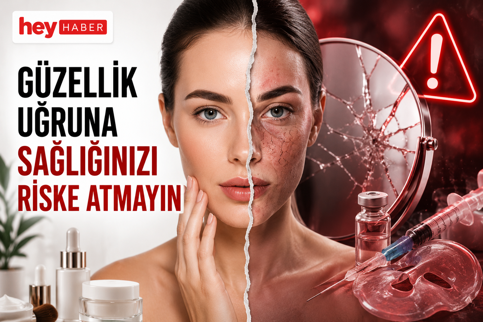 GÜZELLİK UĞRUNA SAĞLIĞINIZI RİSKE ATMAYIN