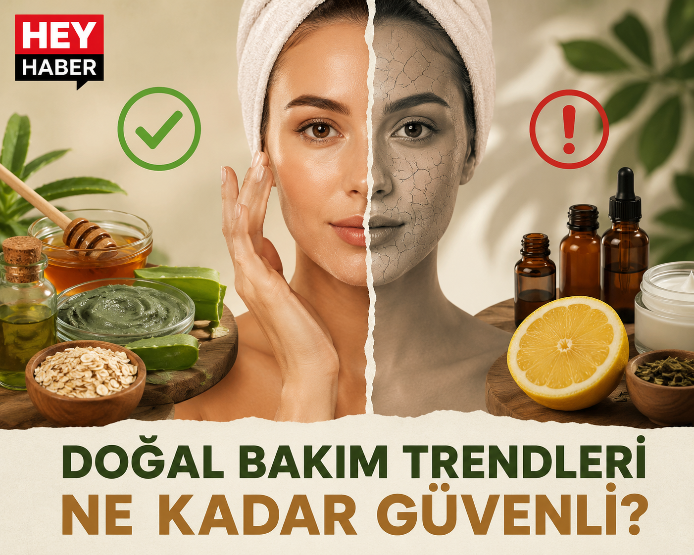 DOĞAL BAKIM TRENDLERİ NE KADAR GÜVENLİ?