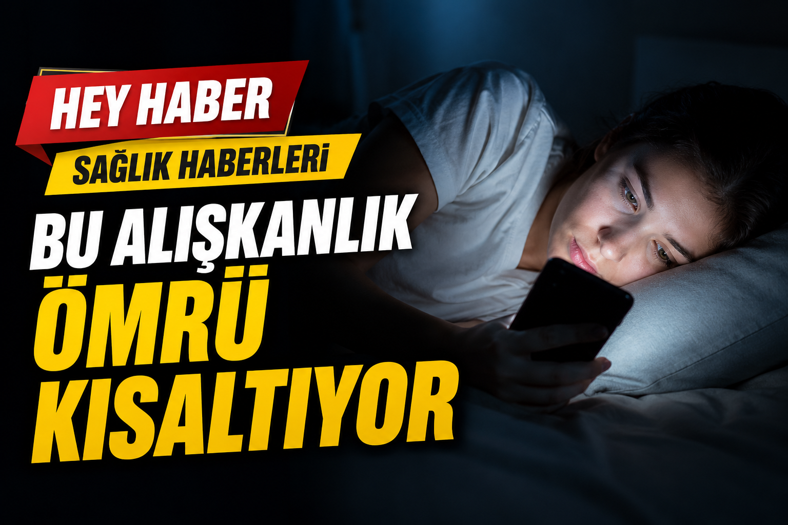 Bu Alışkanlık Ömrü Kısaltıyor