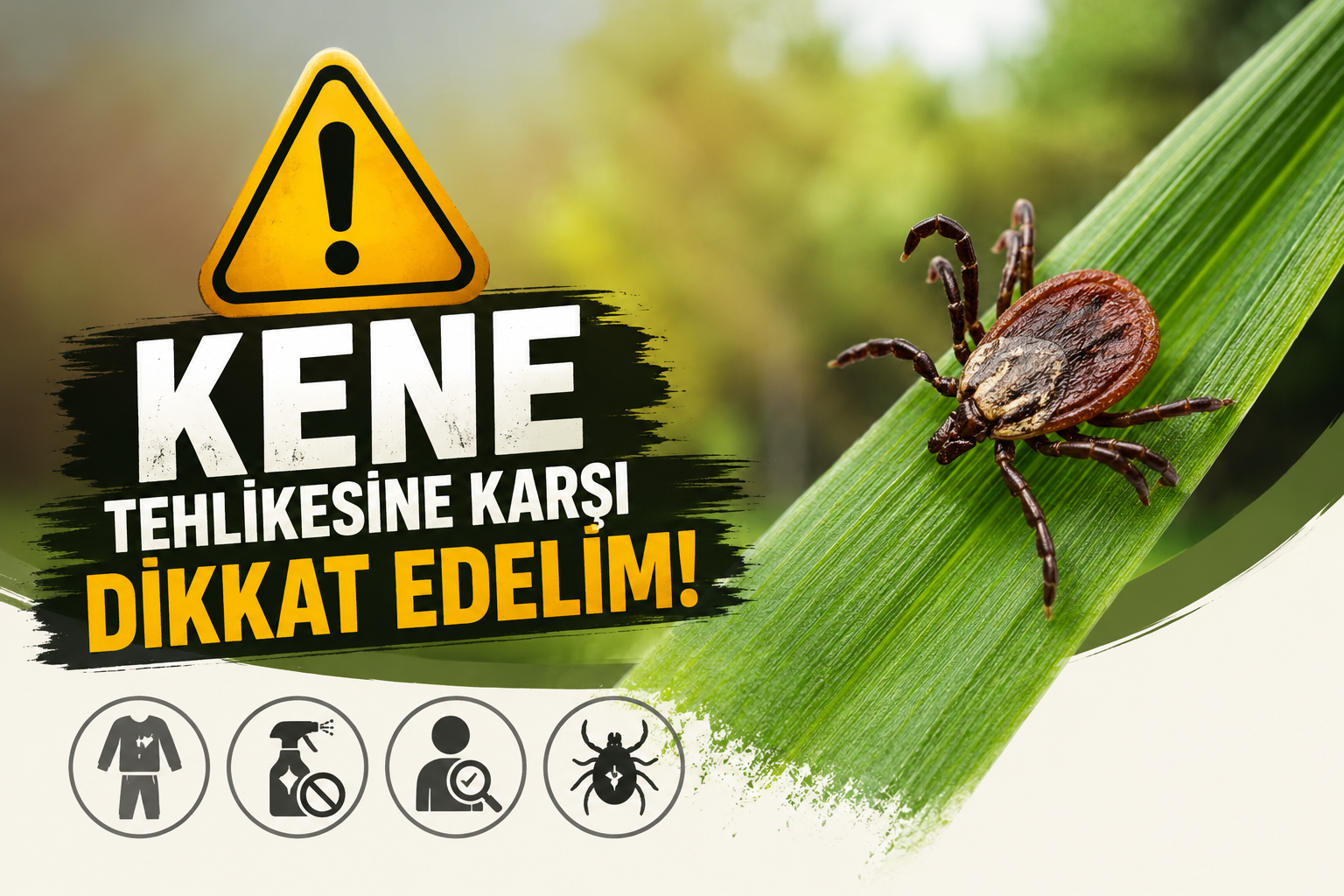 Yaz Aylarında Kene Tehlikesi Büyüyor: İzmir Hattımıza Çok Sayıda İhbar Ulaştı…