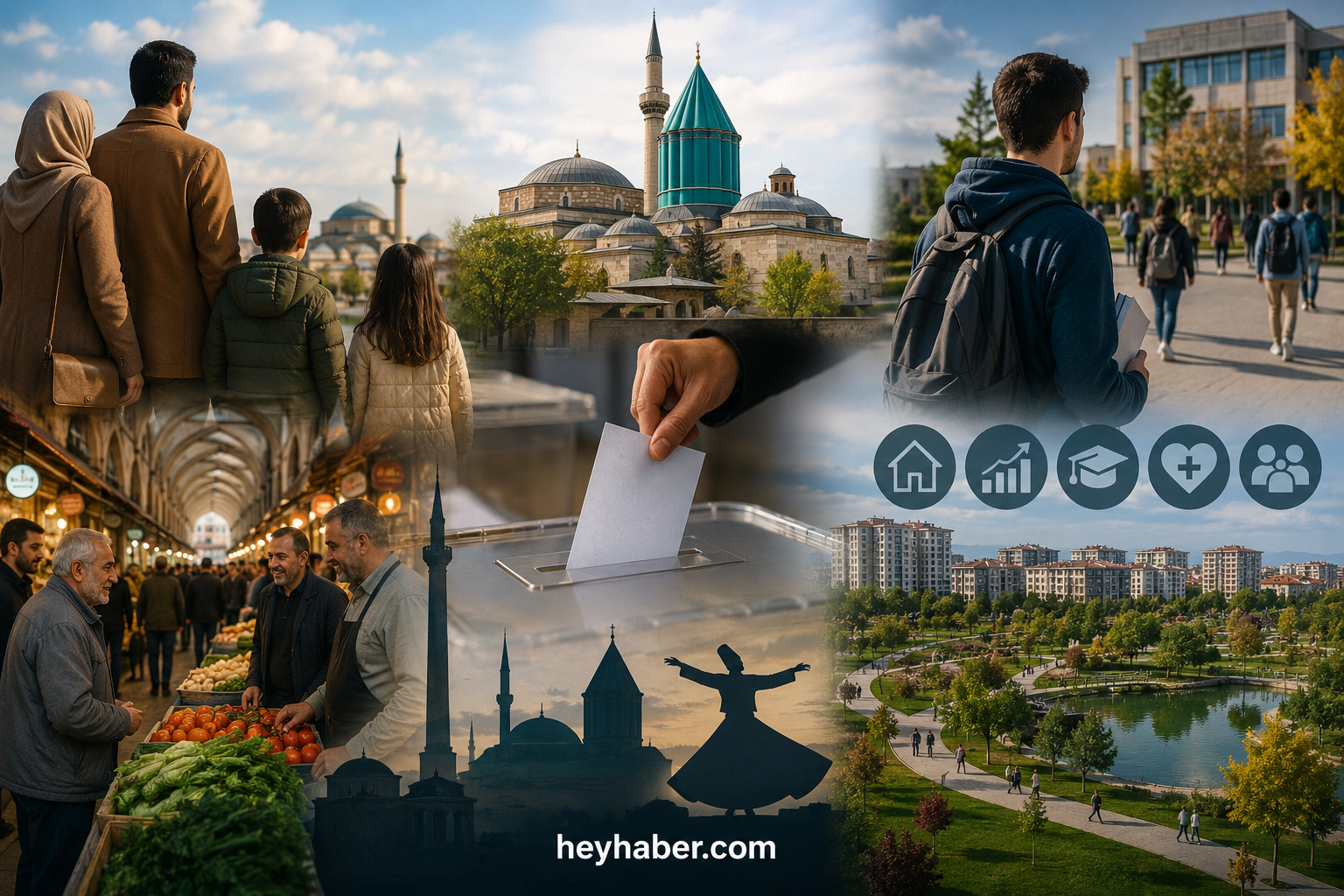 Konya’da Muhafazakâr Seçmen Dengesi
