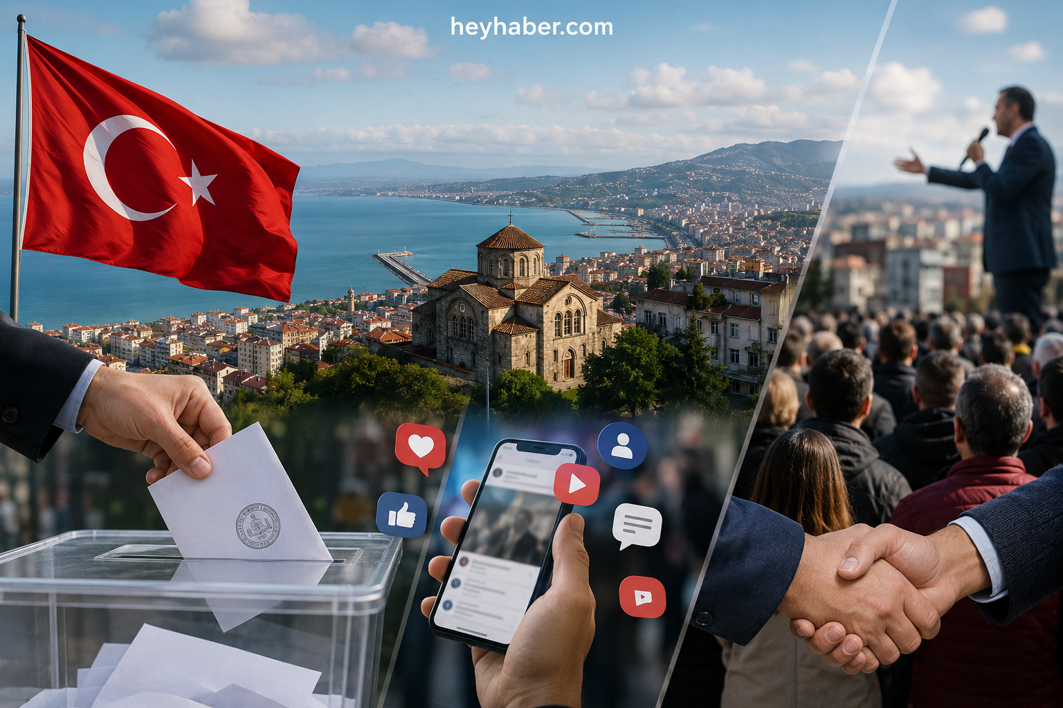 Trabzon’da Seçim Rekabeti Sertleşiyor