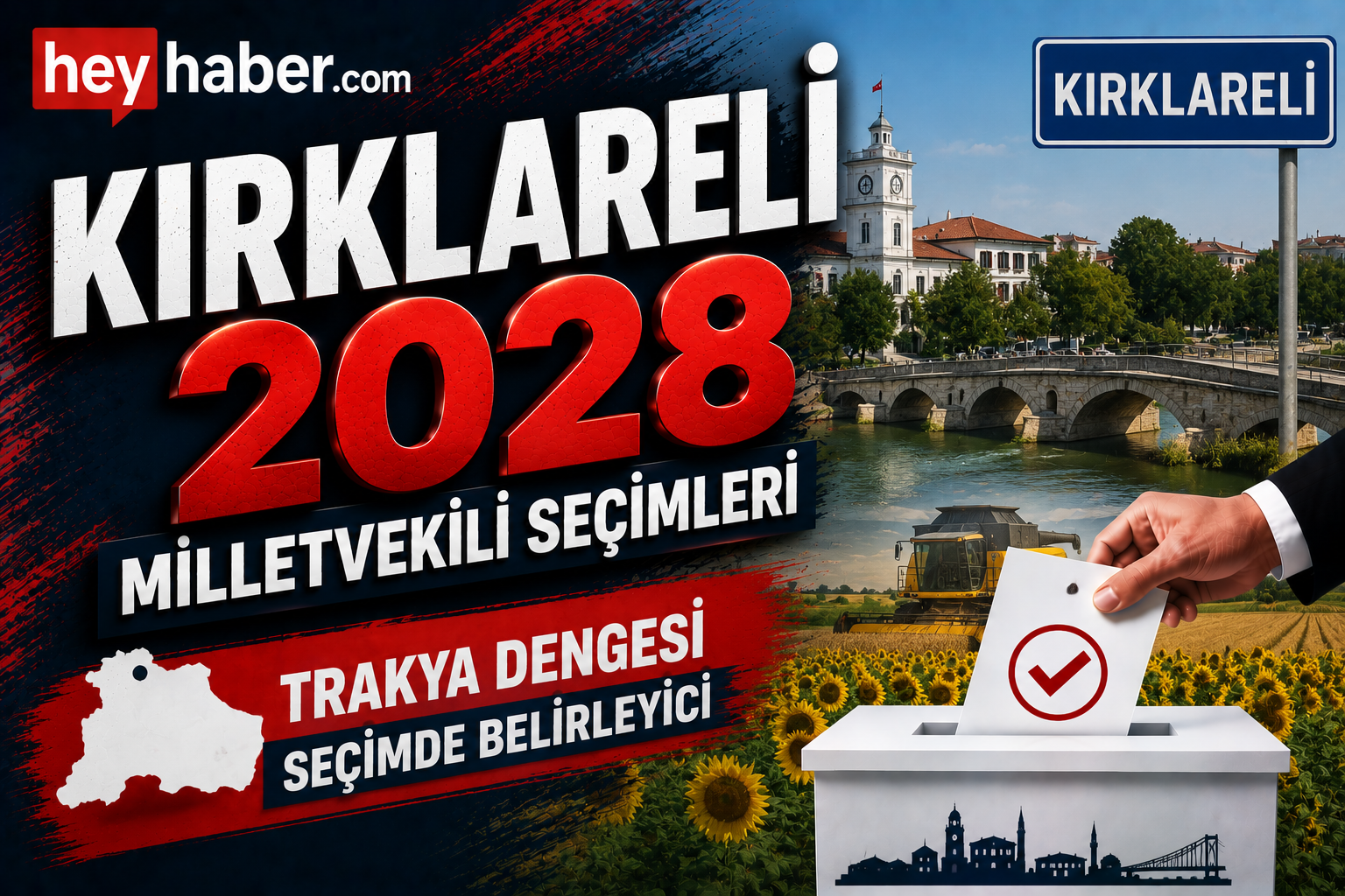 KIRKLARELİ 2028 MİLLETVEKİLİ SEÇİMLERİ: TRAKYA DÖNGÜSÜ SEÇİMİN YÖNÜNÜ BELİRLİYOR