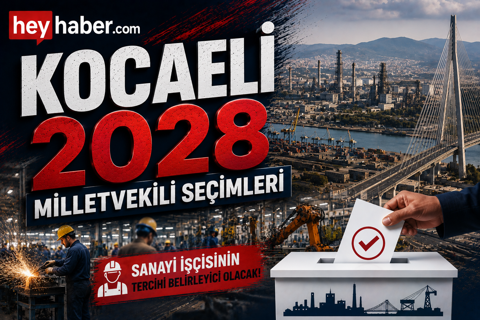 KOCAELİ 2028 MİLLETVEKİLİ SEÇİMLERİ: SANAYİ İŞÇİSİNİN TERCİHİ SEÇİMİ ETKİLEYECEK