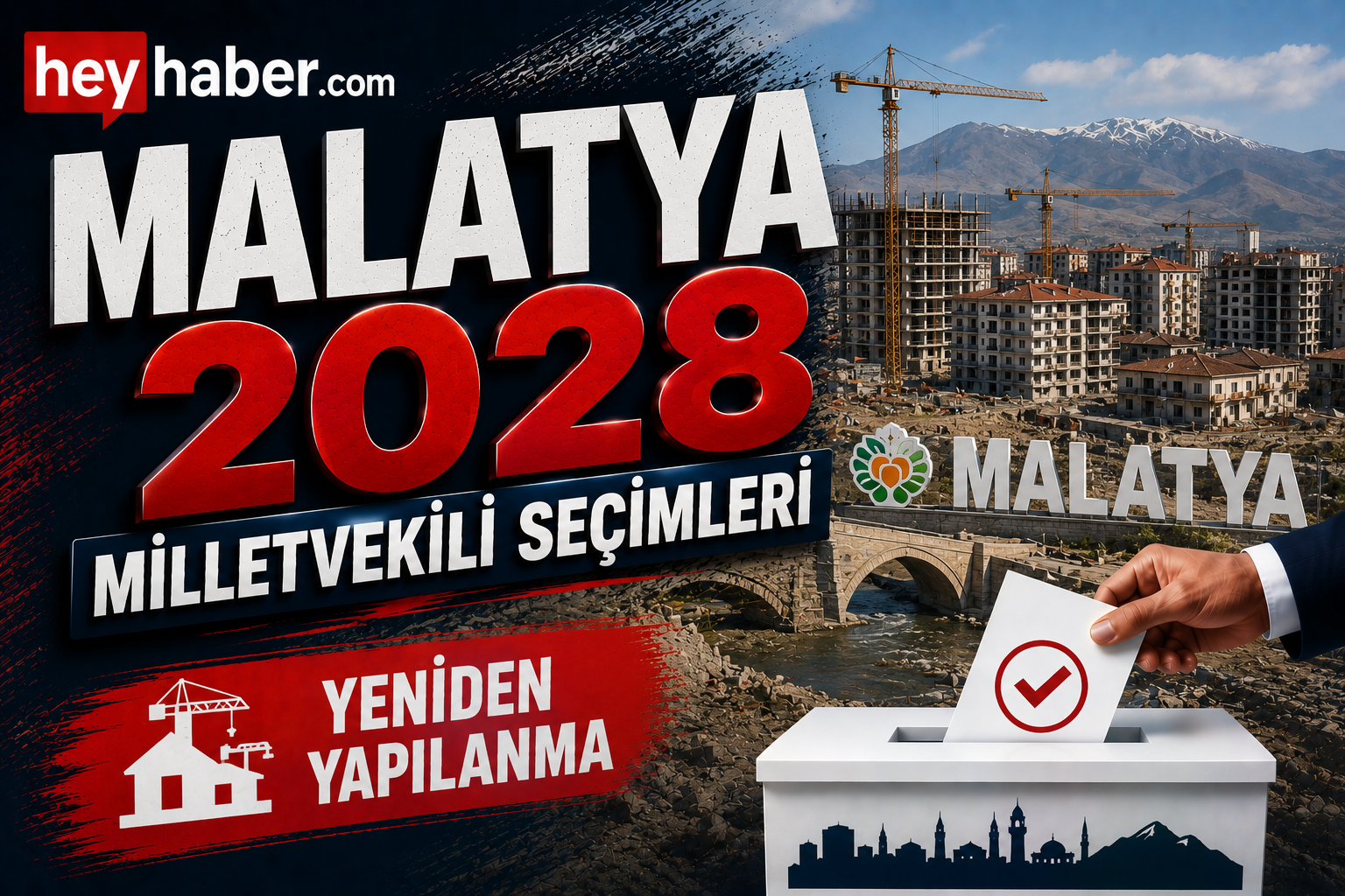 MALATYA 2028 MİLLETVEKİLİ SEÇİMLERİ: YENİDEN YAPILANMA SEÇİMİN GÜNDEMİNDE