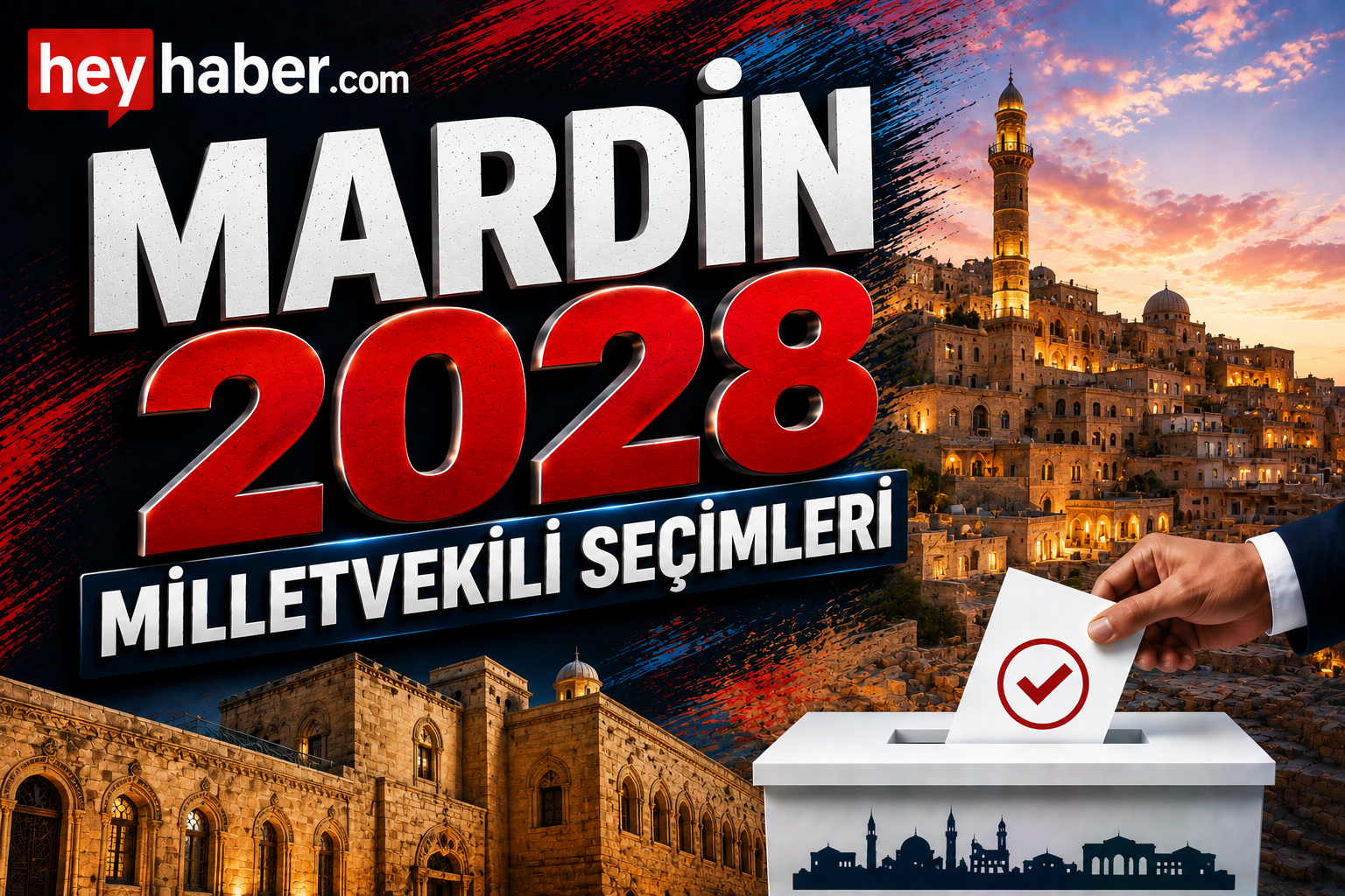 MARDİN 2028 MİLLETVEKİLİ SEÇİMLERİ: KÜLTÜREL ÇEŞİTLİLİK SEÇİMİN YÖNÜNÜ BELİRLİYOR
