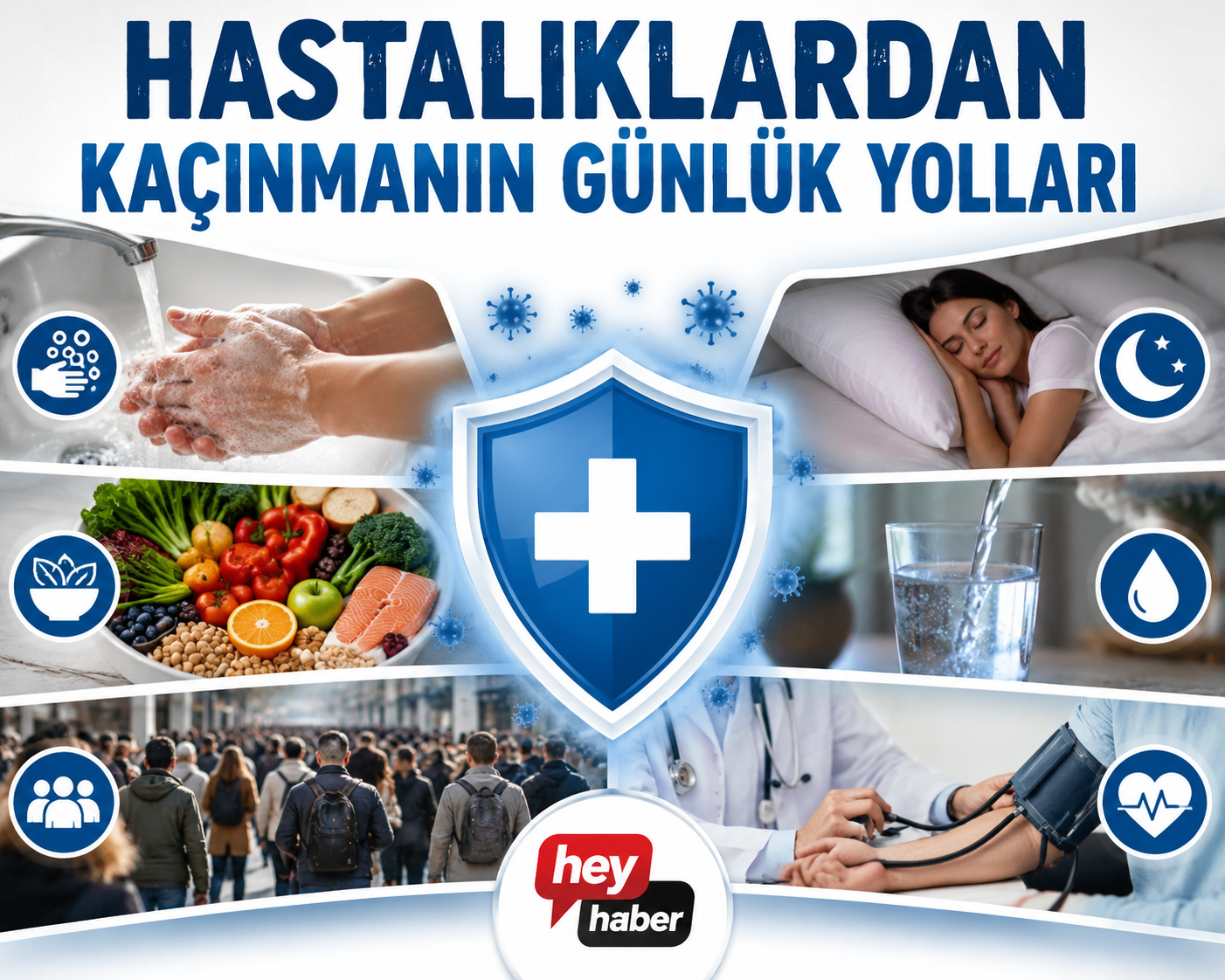 HASTALIKLARDAN KAÇINMANIN GÜNLÜK YOLLARI