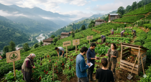 RİZE’DE ORGANİK TARIMA MEYVE’YE AĞIRLIK VERİLDİ