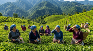 RİZE’DE ÇAY İŞÇİLERİ YEVMİYELERDEN MEMNUN DEĞİL