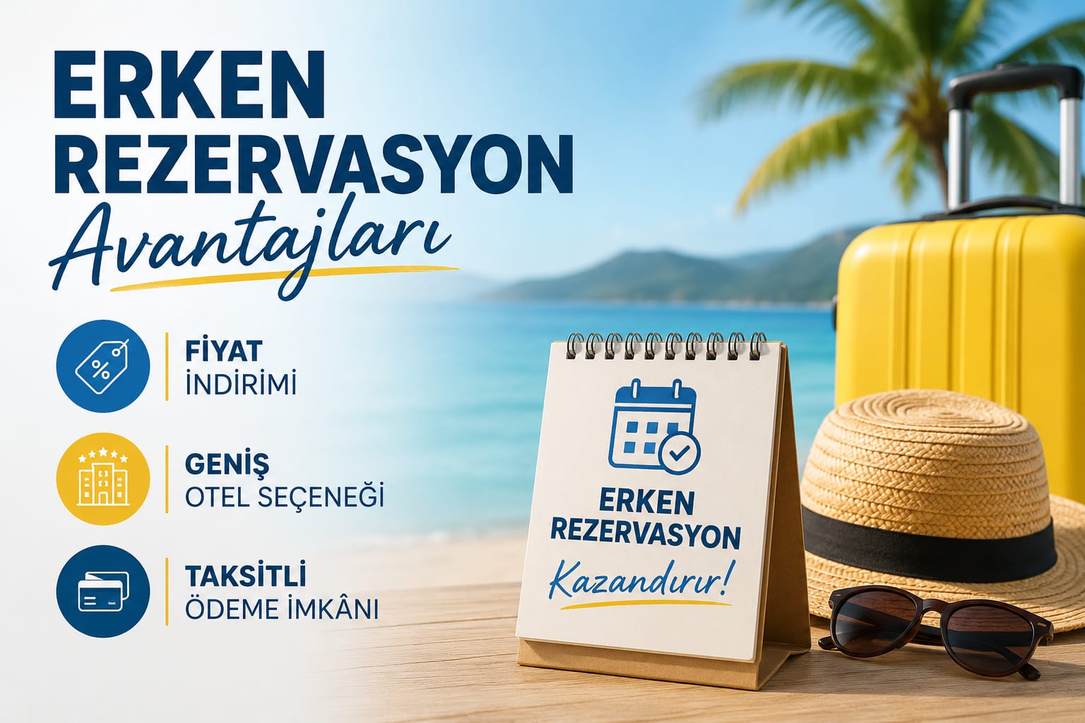 Erken Rezervasyon Avantajları Neler?