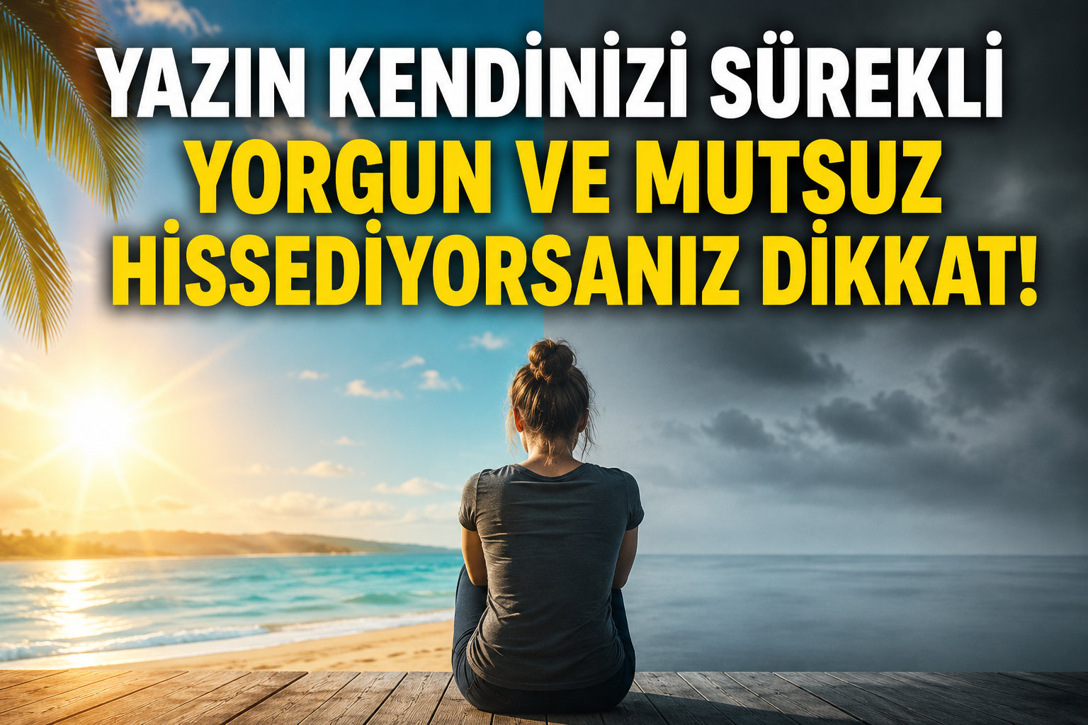 Yaz Depresyonu Kapıda Mı? Güneş Size İyi Gelmiyor Olabilir